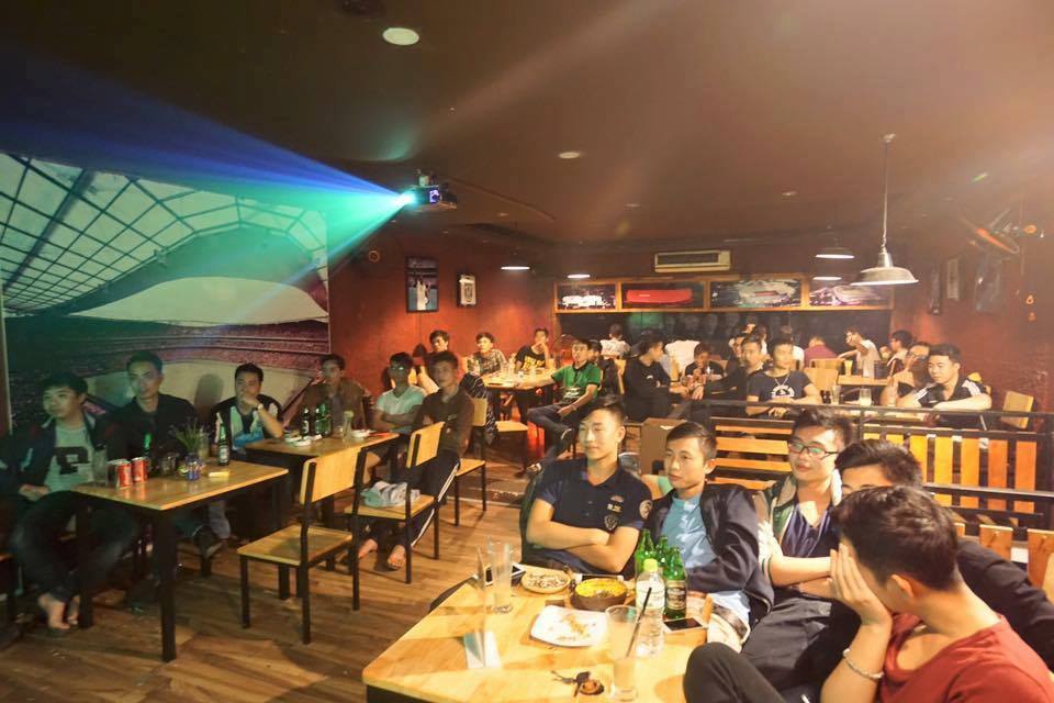 quán cafe xem bóng đá hà nội