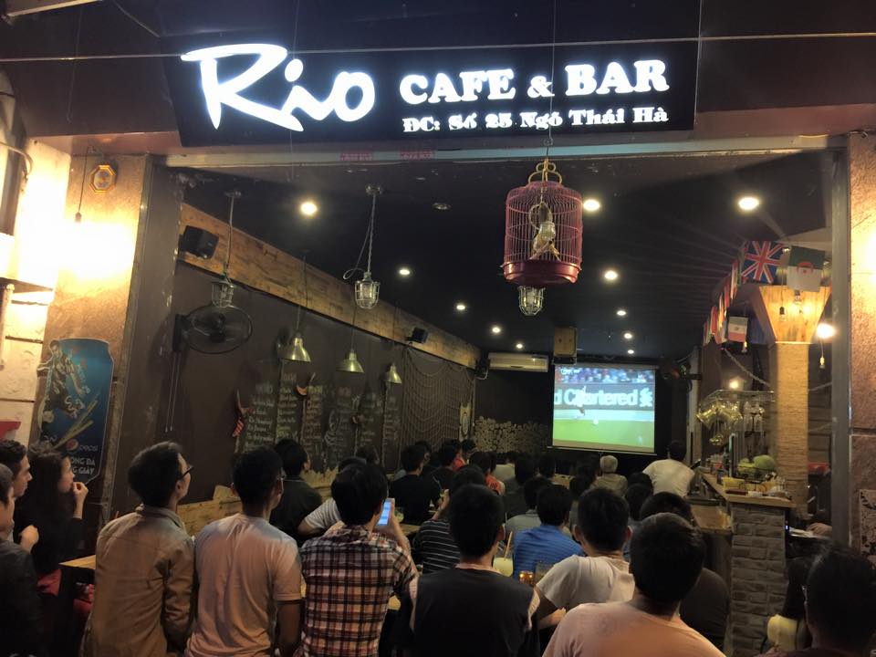 quán cafe xem bóng đá hà nội